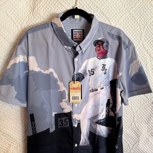 RSVLTS Frank Thomas Big Hurt Hall of Fame Shirt XL NWT KUNUFLEX